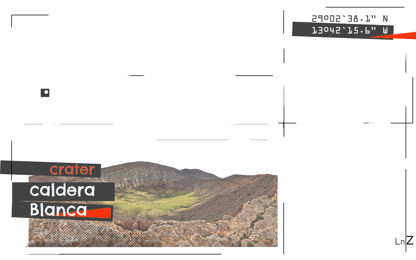 Composición original de Cráter de Caldera Blanca